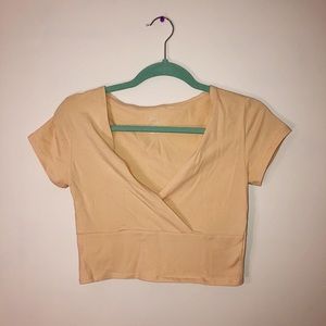 Crossover Cropped Pacsun Basics Top
